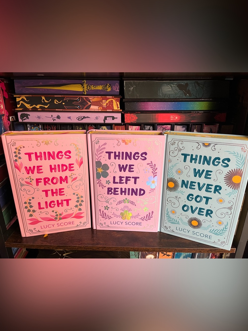Lucy Score Knockemout Series Deluxe Hardcovers